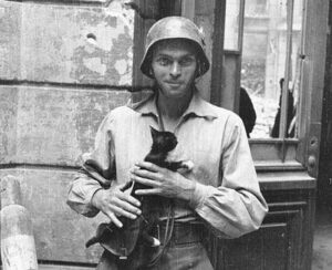 Eugeniusz Lokajski i kot Powstanie Warszawskie