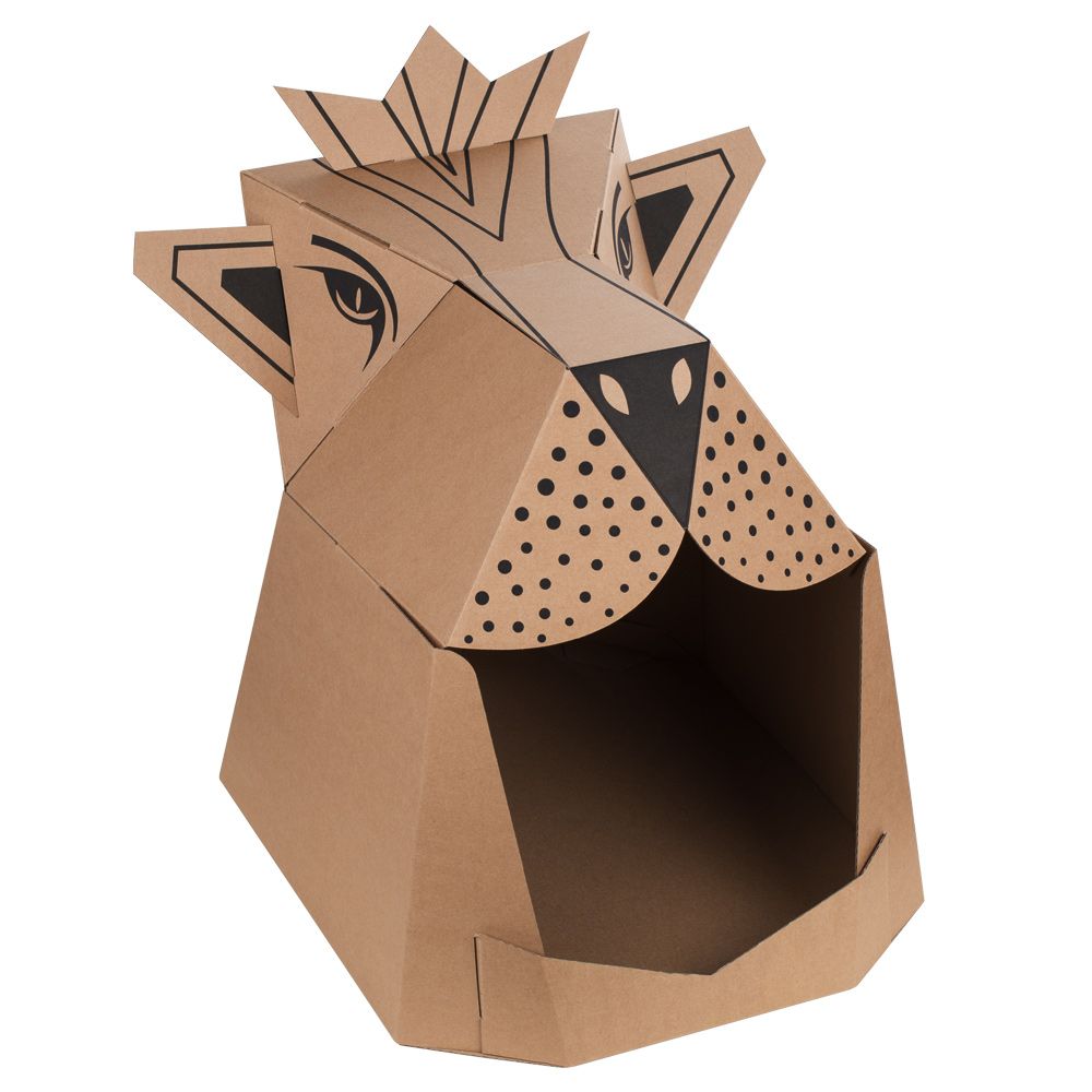 kartonowy domek lew catlando