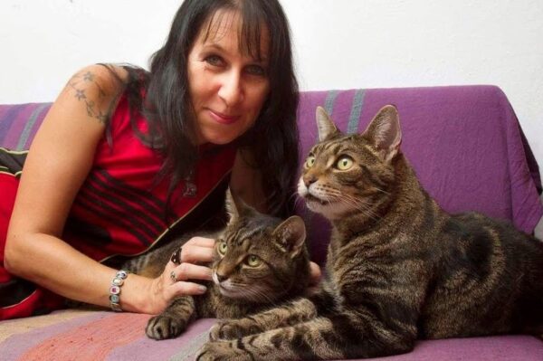 kobieta poślubiła swoje koty