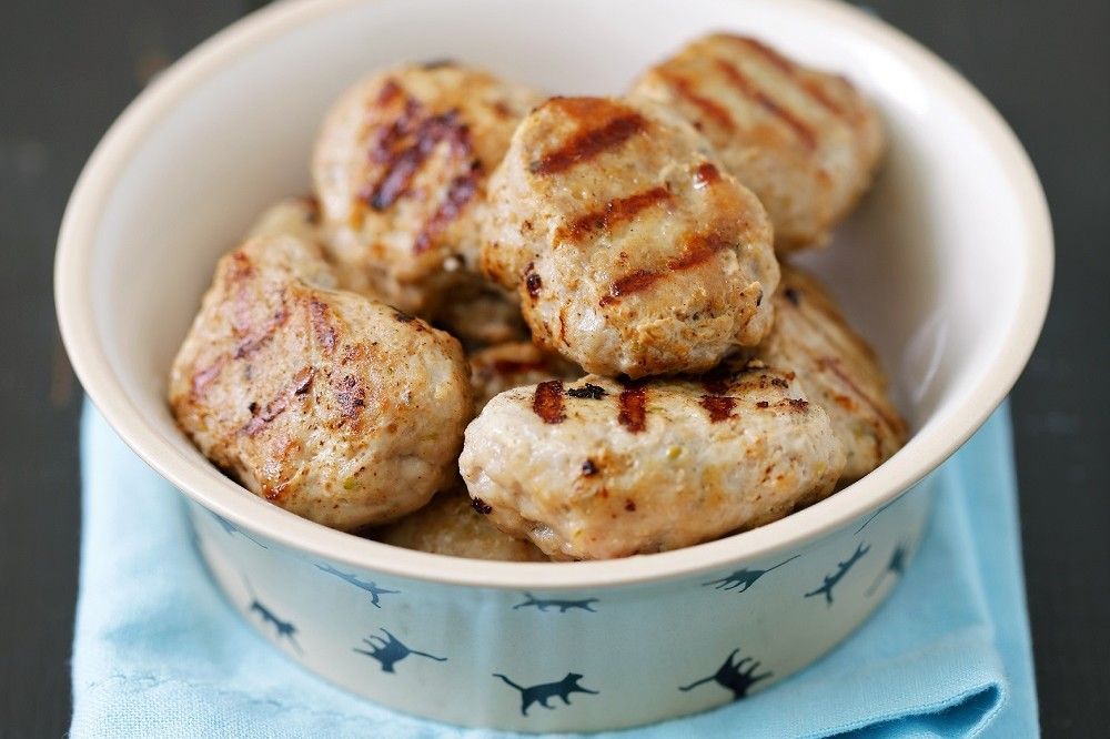 klopsiki z grilla dla kota