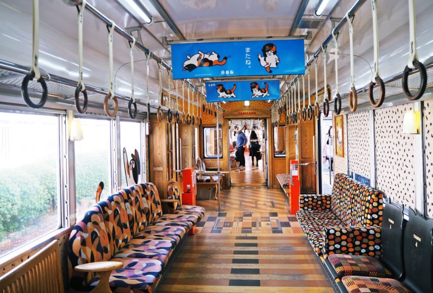 pociąg Tama - wnętrze