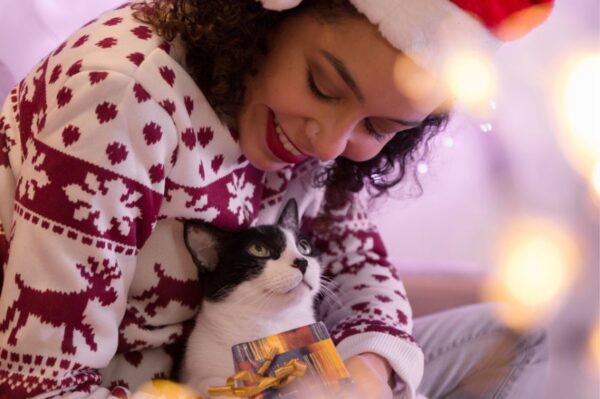 prezent dla kota na święta