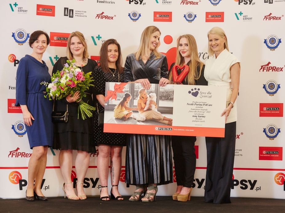 purina voucher na tonę karmy serce dla zwierząt