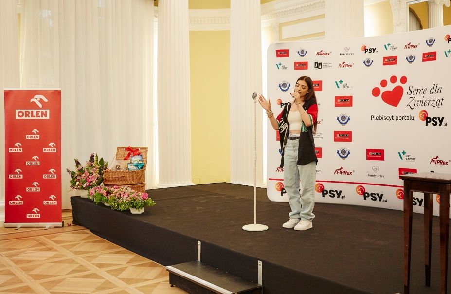 występ Viki Gabor serce dla zwierząt 2022